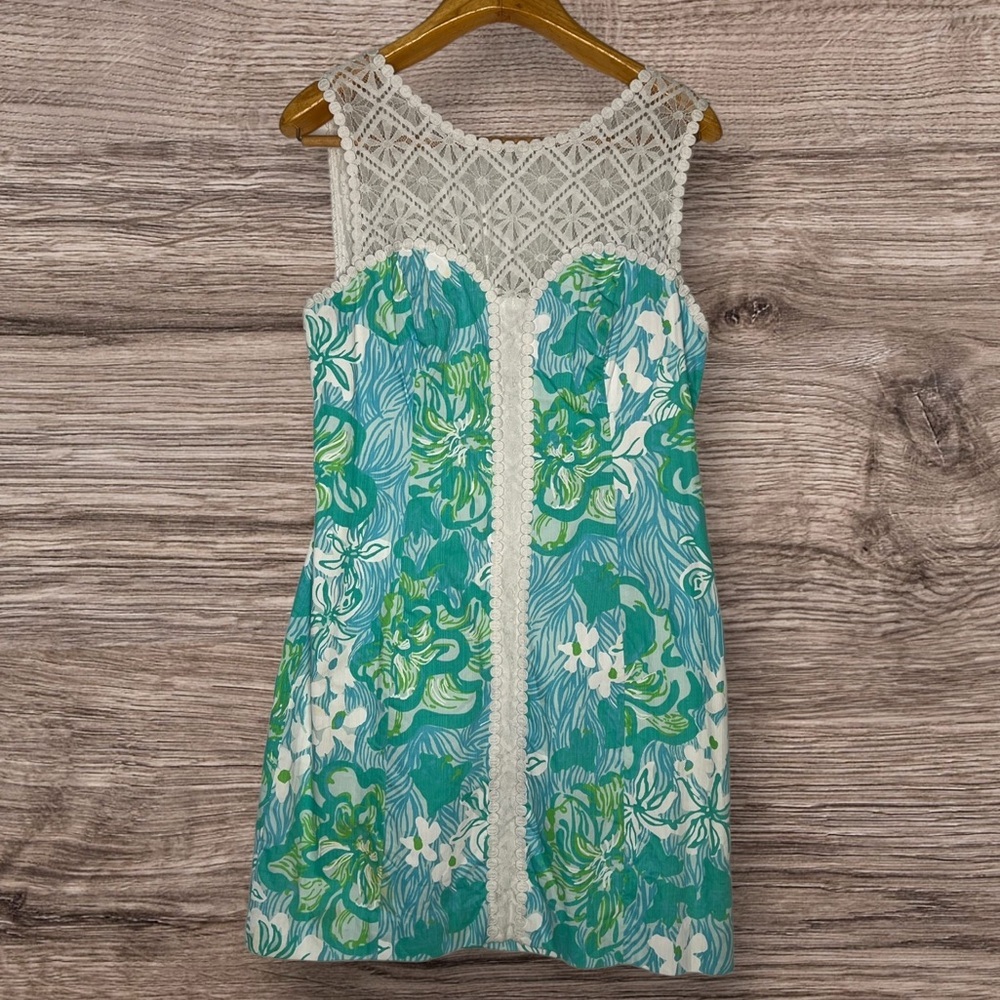 Lilly Pulitzer Women's Floral Lace Dress